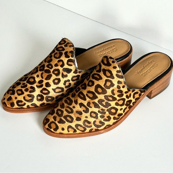 🍂NEW IN BOX Soludos Venetian Leopard Mules. Size: 5 - Picture 12 of 12